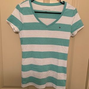 Tommy Hilfiger V-Neck Tee- Size M